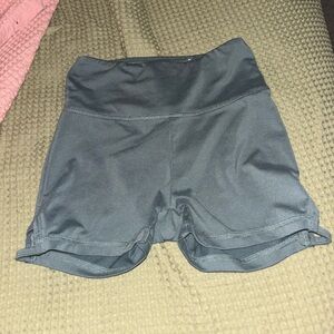 Gray Biker Shorts